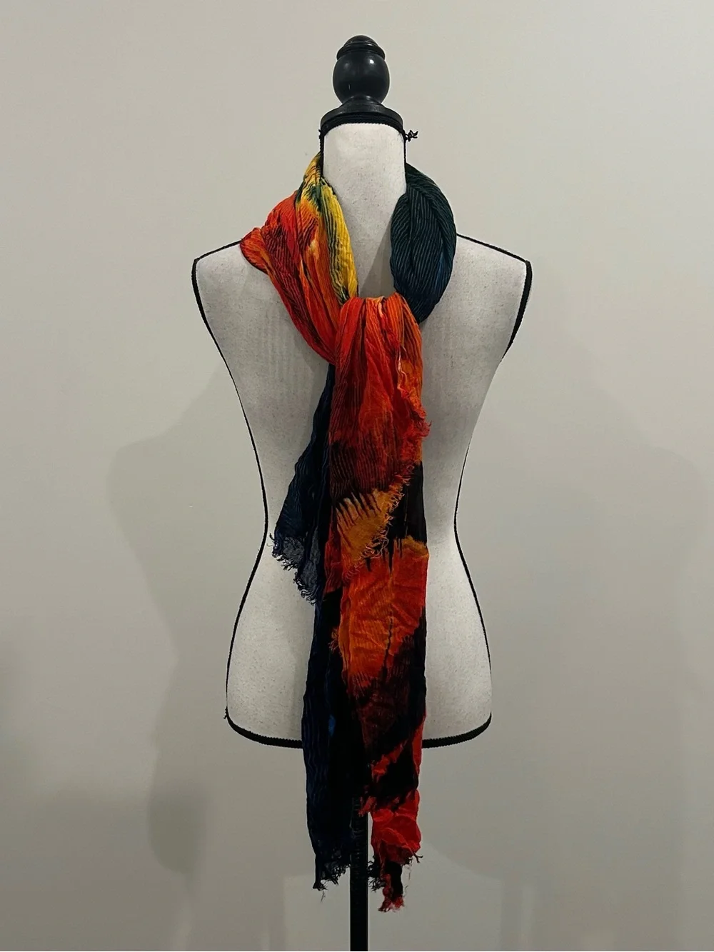 Tie Dye Bohemian Scarf